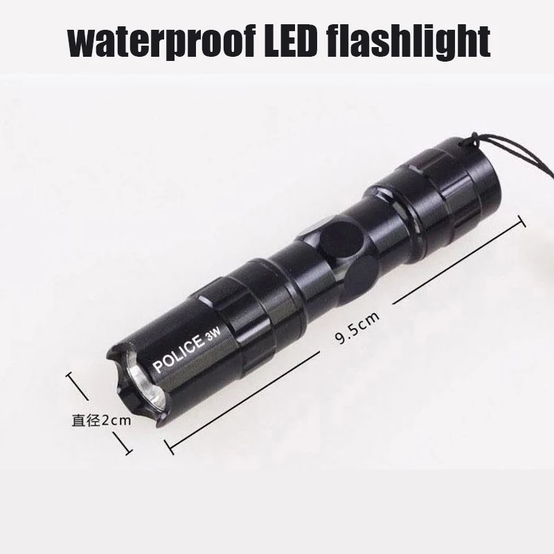 Светодиодный ная мини вспысветильник из алюминиевого сплава 3 Вт|small flashlight|flashlight
