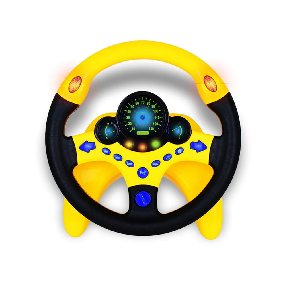 Interactive Toy Car Steering Wheel with Light and Sound - Educational Gift for Kids and Babies image 3