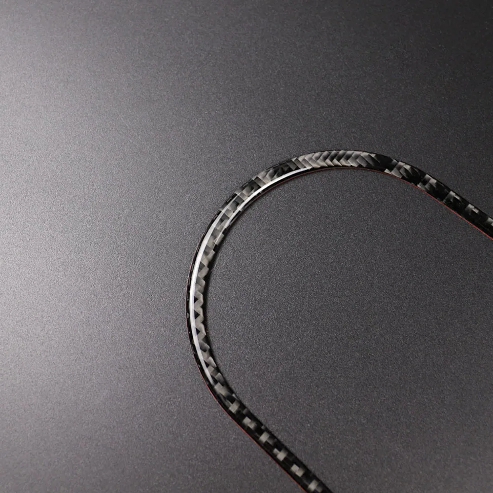 

Auto Accessories Carbon Fiber Car Gearshift Panel Frame Cover Stickers Fit for Ford Mustang 2015-2017 Car Accessories