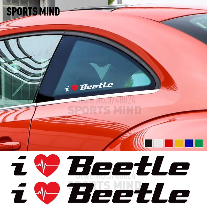 5 пар стайлинга автомобилей украшения автомобиля стикер наклейка для Volkswagen Beetle r