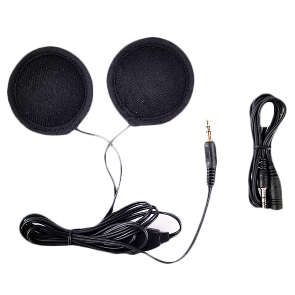 2018 Новый 3 5 мм мотоцикл шлем Стерео динамики наушники регулятор громкости для MP3