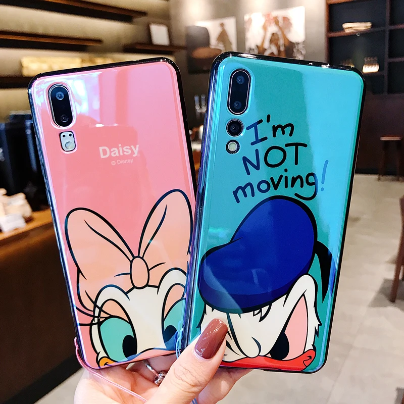 Для huawei P20 мультяшный чехол милый мягкий с изображением Дейзи Дональд Минни для