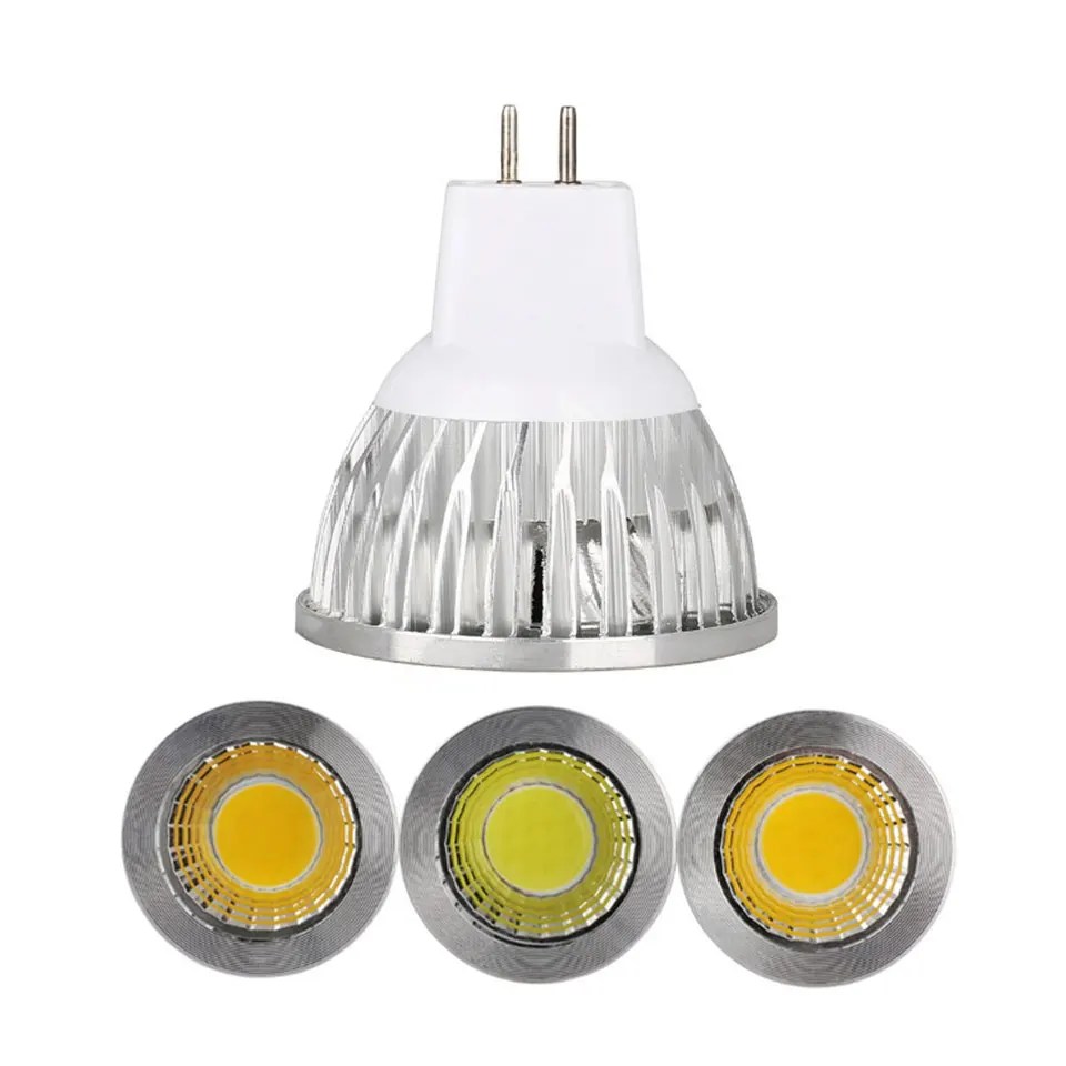 Приглушаемая светодиодная лампа MR16 COB высокой мощности Led прожектор с Cob матрицей