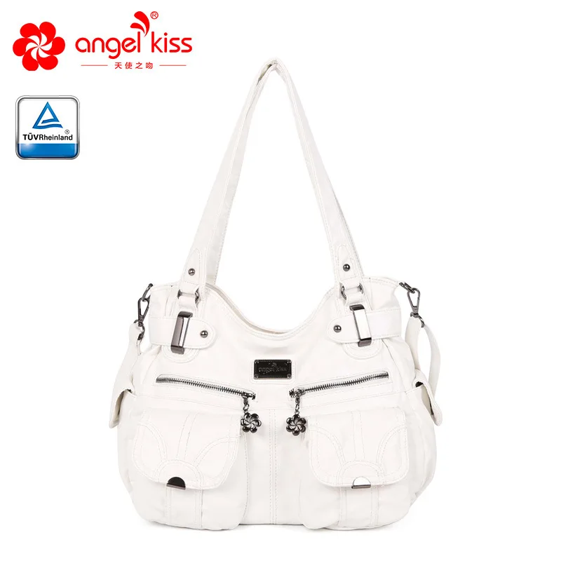 Angelkiss модная приятная на ощупь повседневная из искусственной кожи сумка тоут