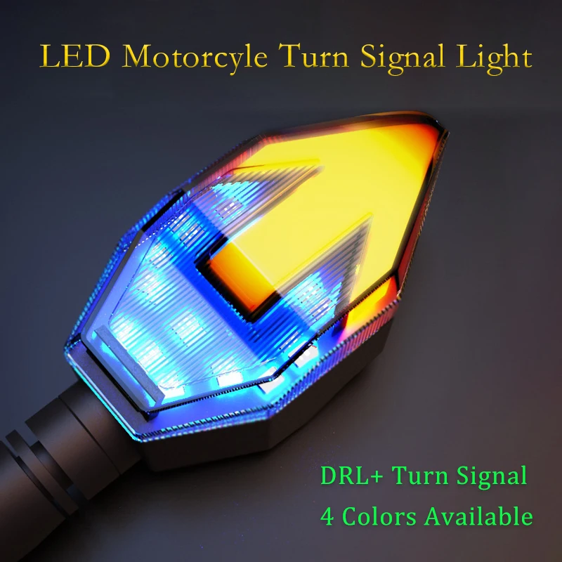 

2 шт. мотоциклетный светодиодный указатель поворота для Honda Grom Cb190r Cbr250r Yamaha Fz1 Fz6 Ybr 125 Bmw F800r buell задний фонарь