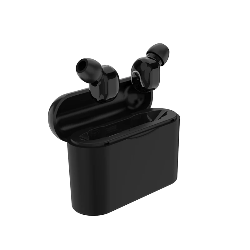 Black TWS M2i SJ TWS Беспроводные Bluetooth 5,0 наушники мини копия, гарнитура Работает беспроводной наушник 3D бас стерео мини наушники - Цвет: Black TWS