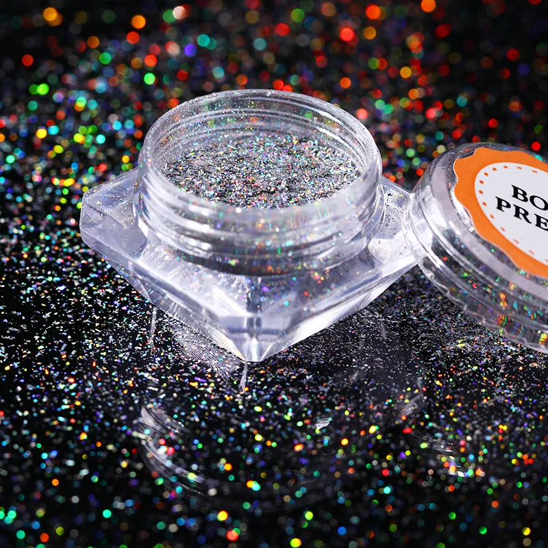 Блеск для ногтей BORN PRETTY 0 2 г Galaxy более недорогой голографический лазер пудра