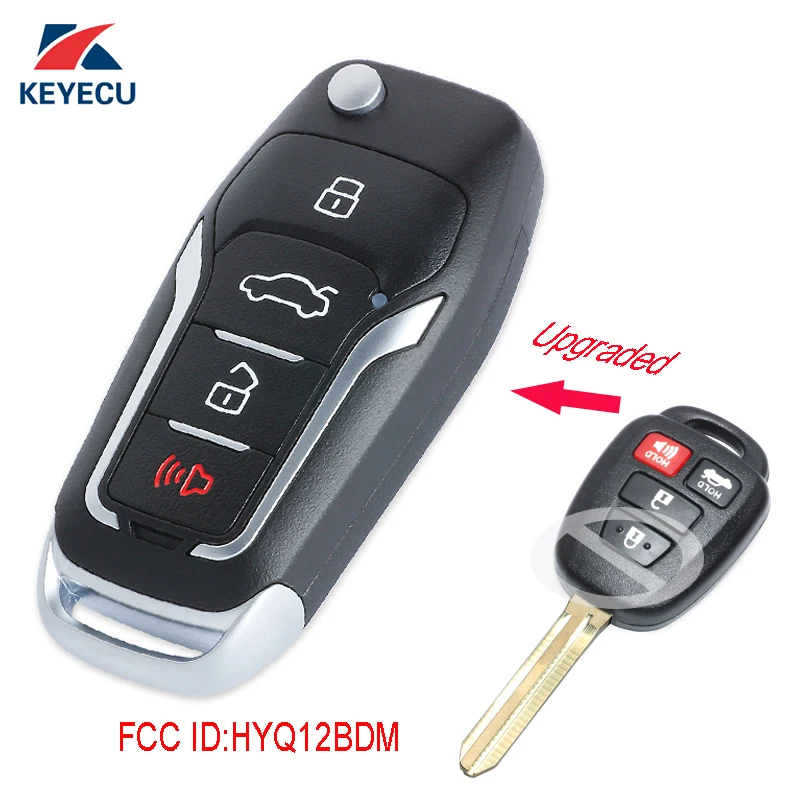 Запасной модуль KEYECU для Toyota RAV4 Camry Corolla 314-2014 FCC ID: HYQ12BDM 2016 МГц | Автомобили и