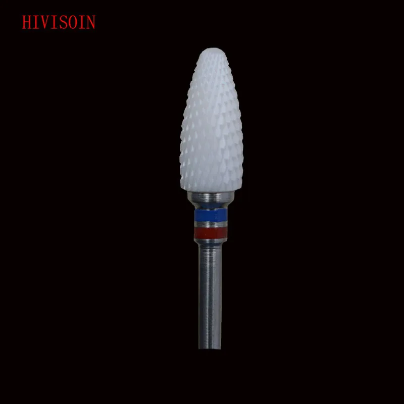 

Bullet Shape - White Zirconia Ceramic Dental Lab Burs -Cross Cut F(4601.060)