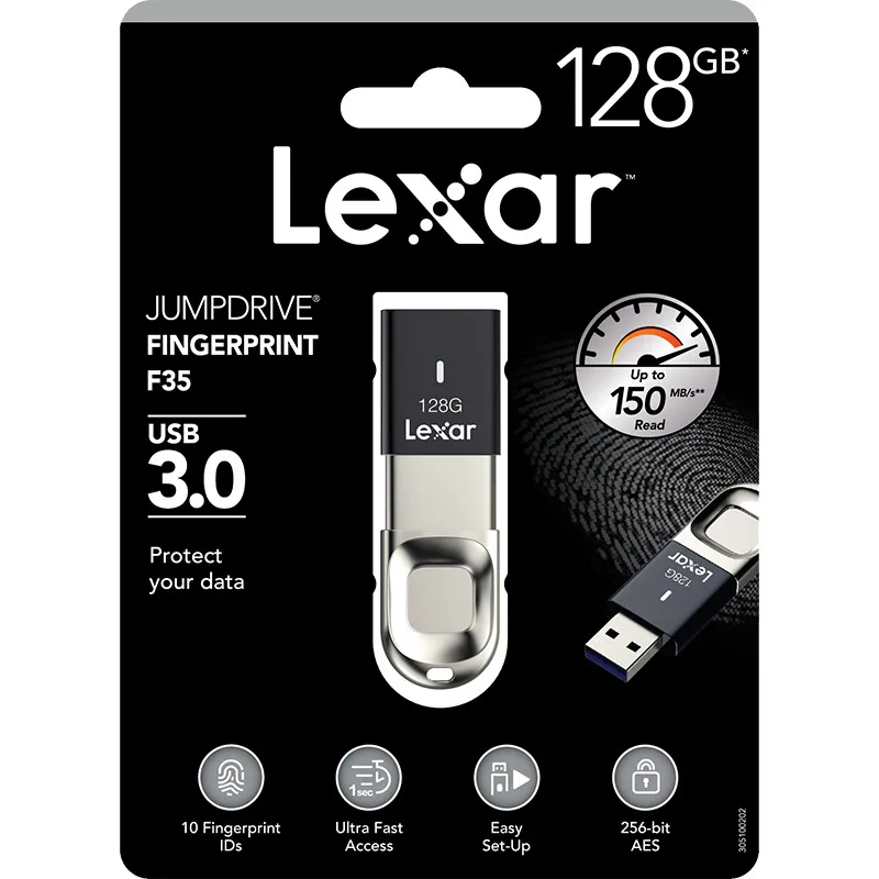 Высокое качество! USB карта памяти Lexar F35 128 ГБ 64 32 ГБ|USB флэш-накопители| |