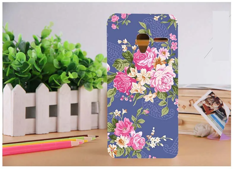 Чехол для Alcatel One Touch Pixi 3 4 дюйма OT 4013X 4013D 4050X чехол с подставкой и узорами