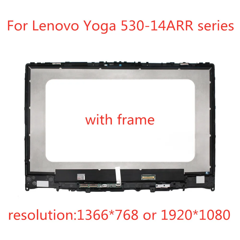 Бесплатная доставка Для Lenovo Yoga 530 14ARR 81H900 14 дюймовый ЖК дисплей сенсорный экран
