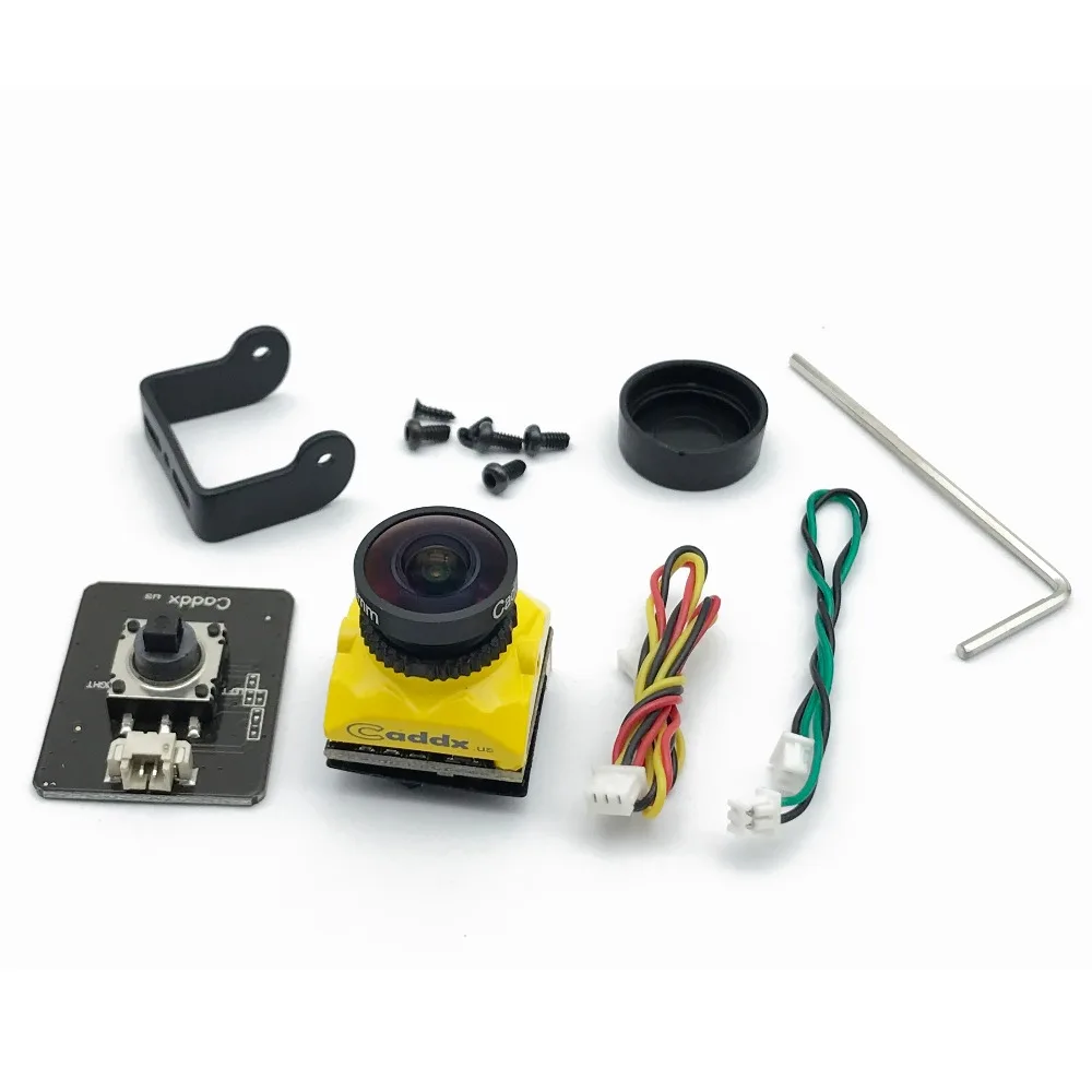 Caddx Ratel 1/1. 8 ''Starlight HDR OSD 1200TVL 16:9 4:3 NTSC/PAL переключаемый 1 66 мм/2 мм объектив FPV камера