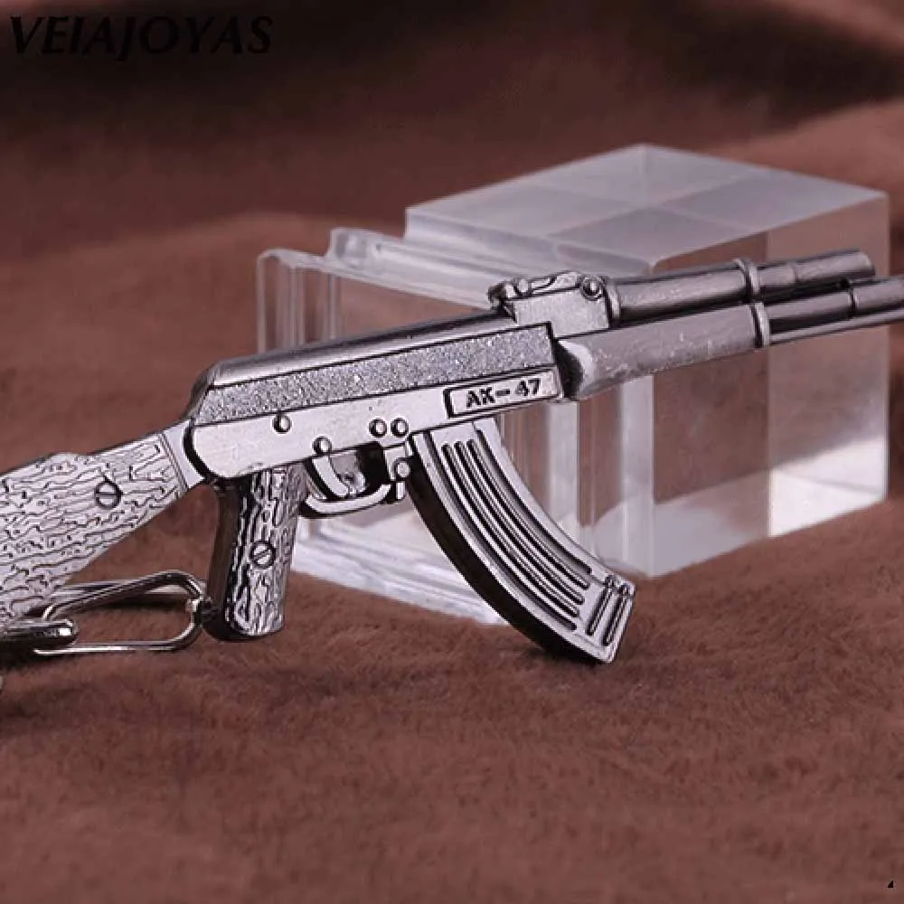 3 9 &quotкрест огонь Ak 47 штурмовой брелок с винтовкой CF модель автомата AK47 сплав