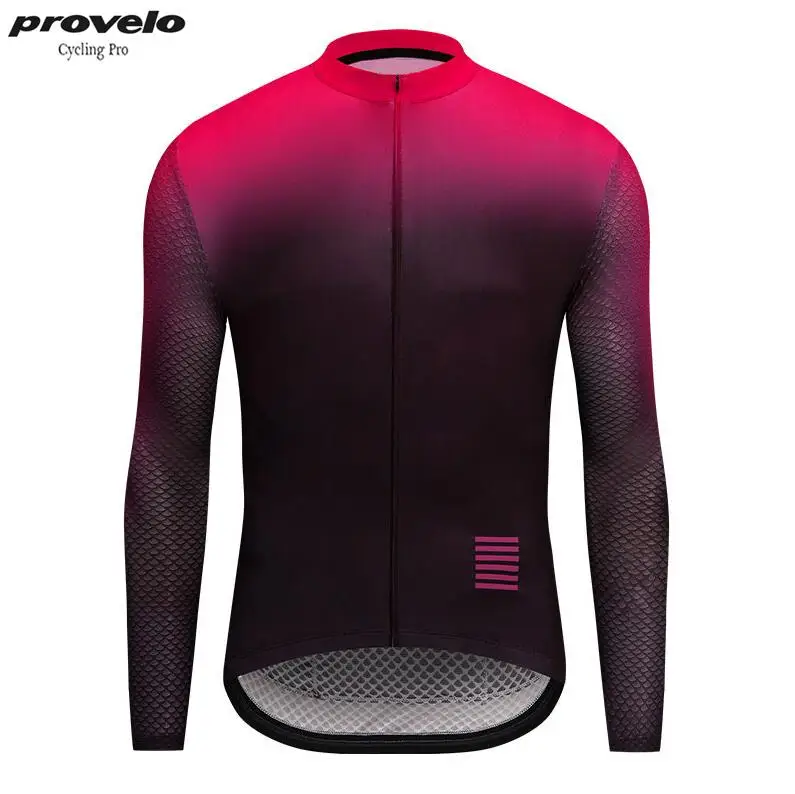 Мужская велосипедная Джерси с длинным рукавом Maillot Ciclismo высококачественный MTB велосипед рубашка градиент цвета Горные Джерси велосипедный Джерси - Цвет: 1