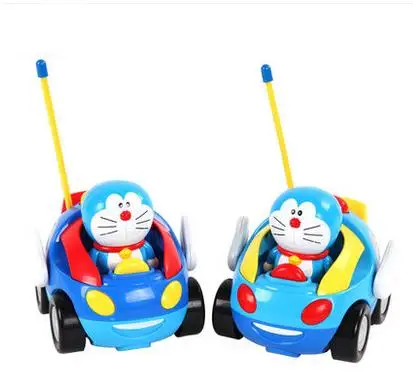 Для маленьких мальчиков девочек Doraemon электрические игрушки автомобиль