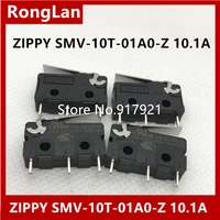 zob taiwan zippy smv 10t 01a0 z 10 1a micro switch straight handle limit switch switch genuine original 50pcslot