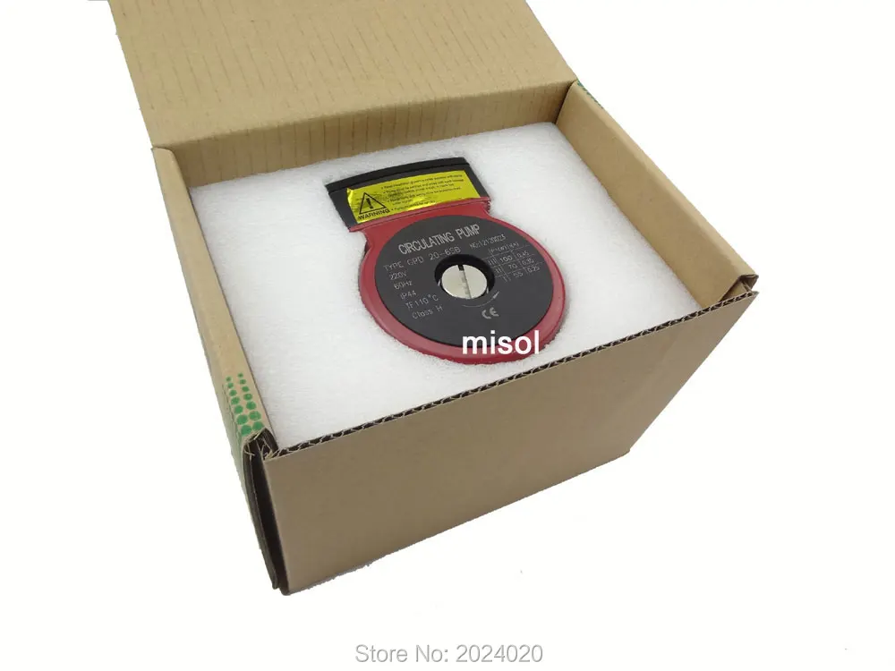 Латунный циркуляционный насос 220 В 3 скорости солнечный тепловой для солнечного