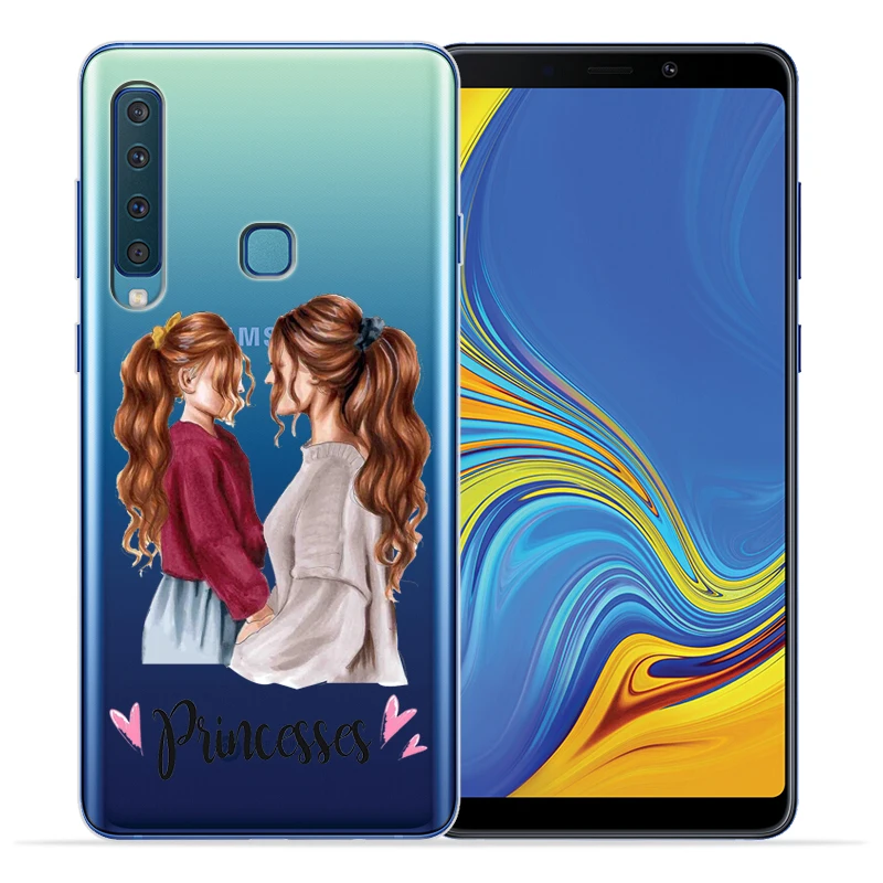 Модный чехол для телефона Super mom Dad Girl Samsung Galaxy A50 A20 A30 A40 A10 A70 M10 M20 накладка|Бамперы| |