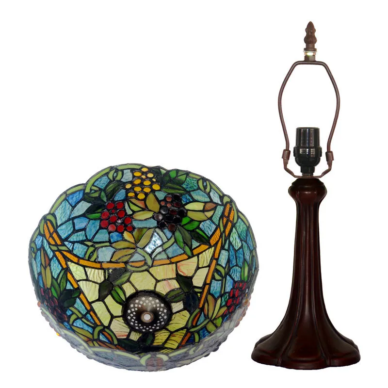 Витражная лампа FUMAT для гостиной прикроватная настольная высококачественное