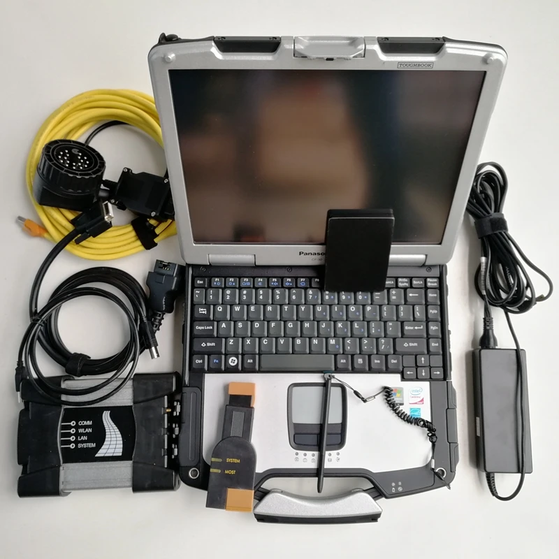 V12.2021 Software ICOM NEXT with 720GB SSD & Used Toughbook Cf-30 4G Professional Auto Repair Diagnostic Tools & Scanner