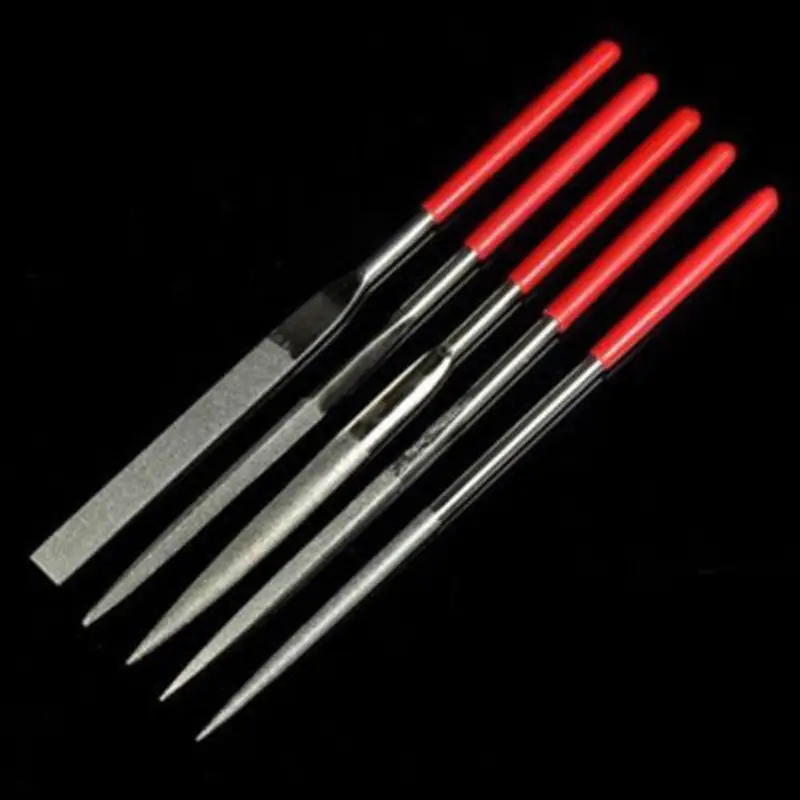 Набор мини пилок с иглой 140 мм 5 шт.|file set|needle file setneedle |