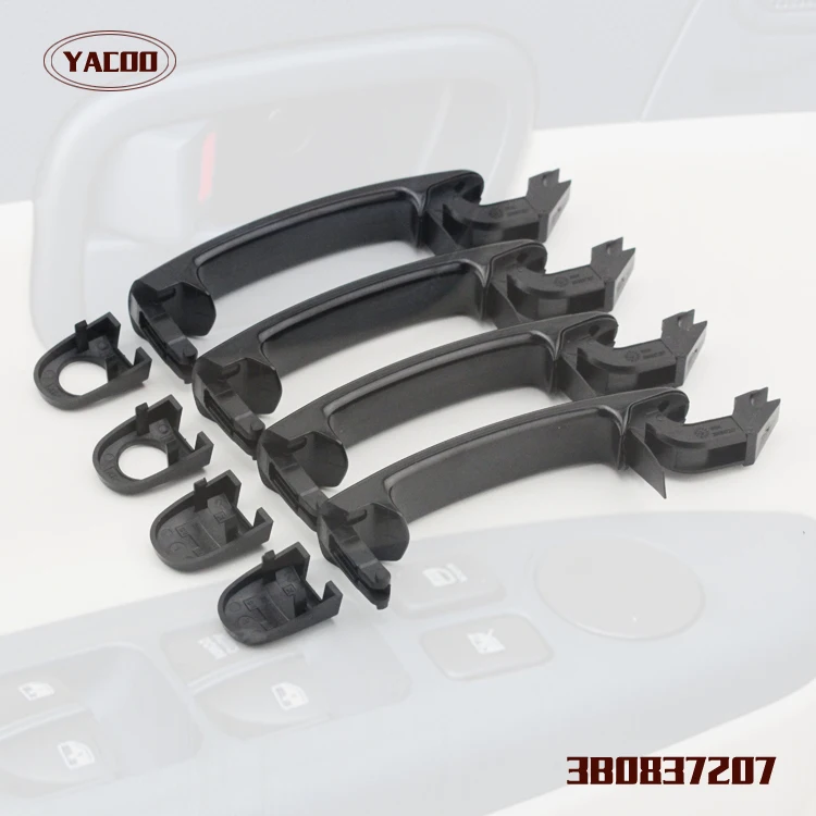 Бесплатная доставка 4 шт. FR = FL RR RL внешняя дверная ручка для VW FOX 2005 2011 3B0837207|door