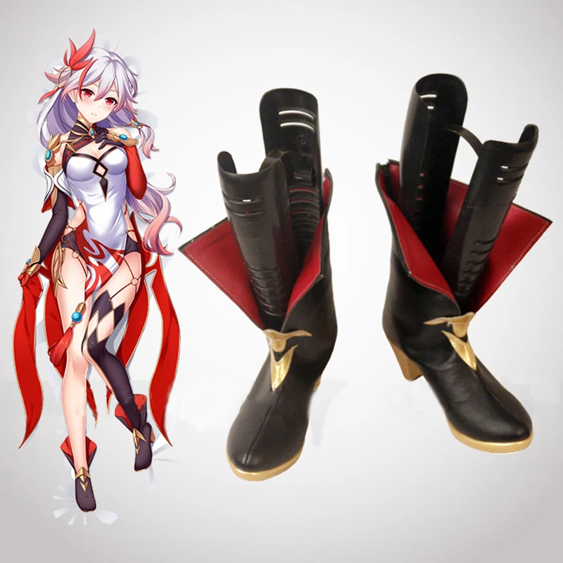 Обувь для костюмированной вечеринки Honkai Impact 3 Reburn обувь Fuka вечерние ботинки на