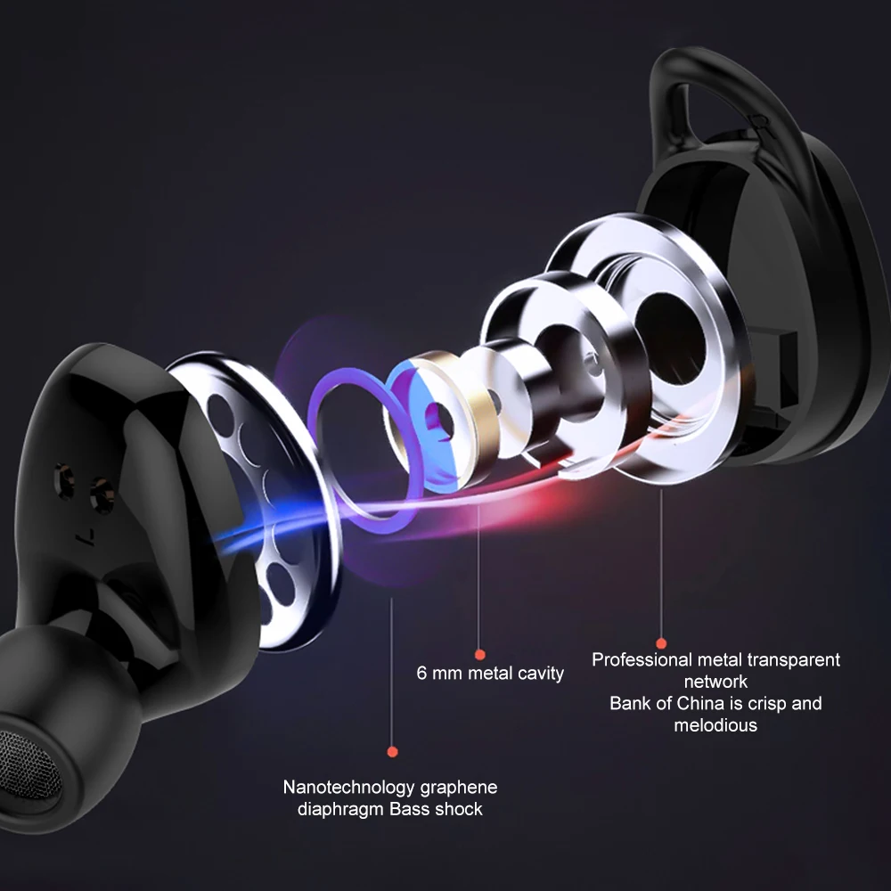 ZUOYA X8 TWS Touch Control Bluetooth 5 0 наушники стерео беспроводные шумоподавляющие Игровые для