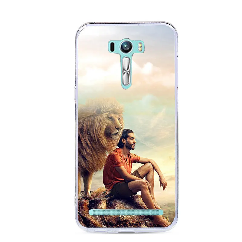 J&ampR Lovely Cat Cover For Asus Zenfone Selfie ZD551kl 5.5'' Soft TPU Case Cartoon Animals ZD 551KL ZD550KL Cases |