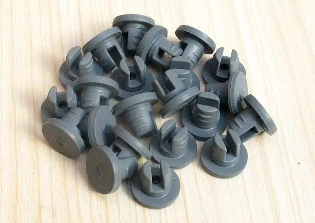 

200pcs/lot 13mm Pharmaceutical Butyl Rubber Stopper Plug For Medical Glass Bottle Vials Rubber Sealing Injection Vials