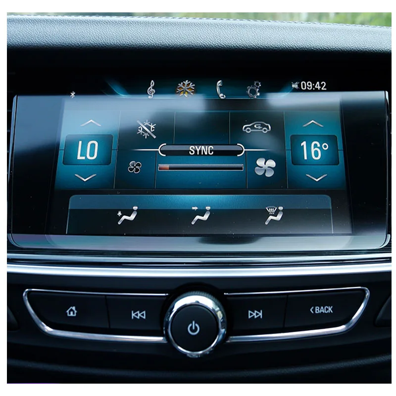 Lsrtw2017 Автомобильный HD gps навигационный экран против царапин закаленная пленка защитная пленка для Buick Regal Opel Insignia
