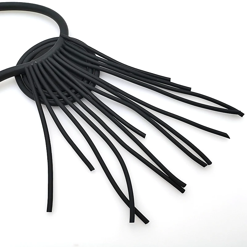 New Tassel Necklaces Skeleton Head Pendant Sweater Necklace Women Summer Jewelry Handmade Cool Rock Rave Choker Party Gift 2019 |