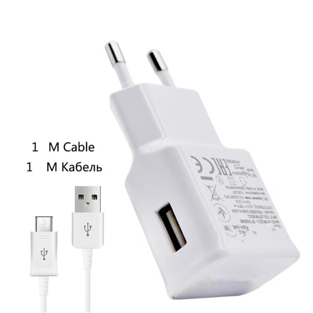 Сетевое зарядное устройство с Micro USB портом типа C для Huawei Samsung Galaxy A50 A40 Note 3 Neo 9 8 2 5 J1