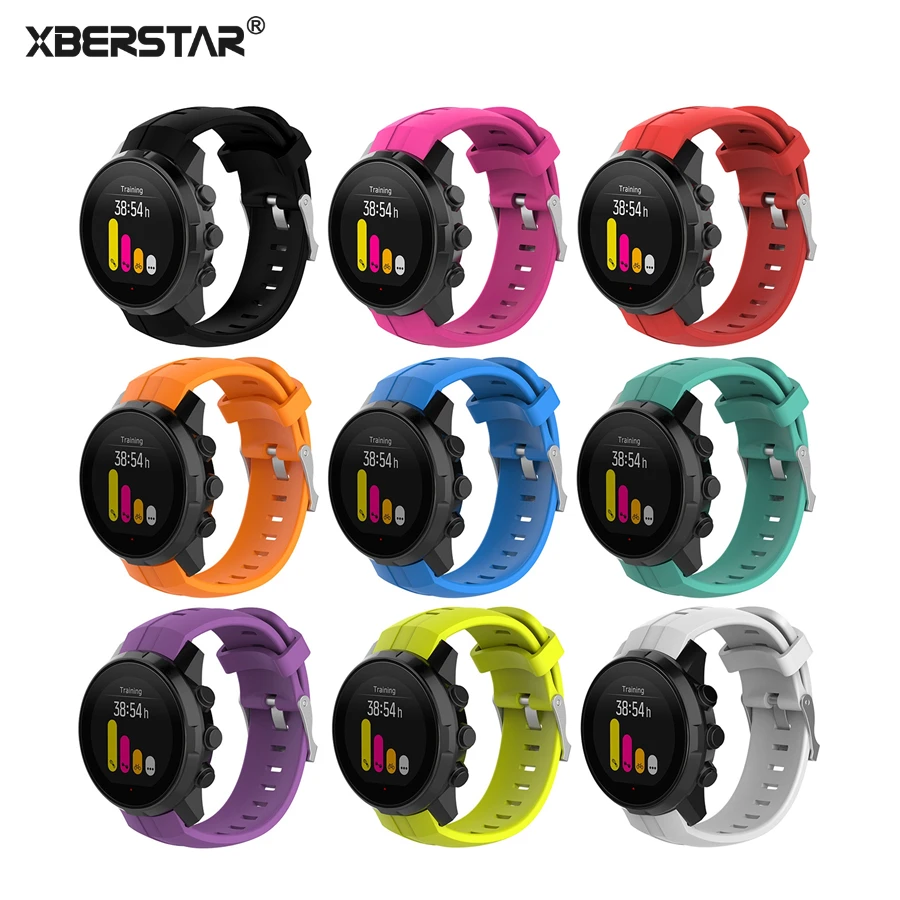 

Replacement Smart Watch Watchband Strap for Suunto Spartan Sport Series Multisport GPS Watch Silicone Wrist Band Strap