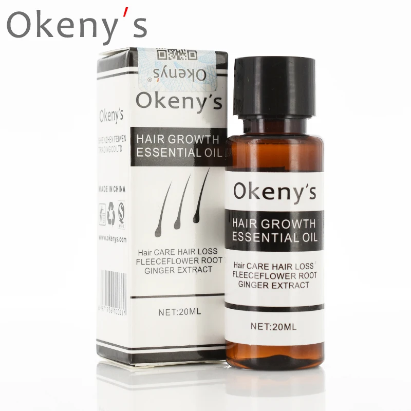 Okeny's Ginger Andrea эссенция для роста волос масло быстро расти густое восстановление против выпадения волос продукт Sunburst алопеция для женщин и мужчин