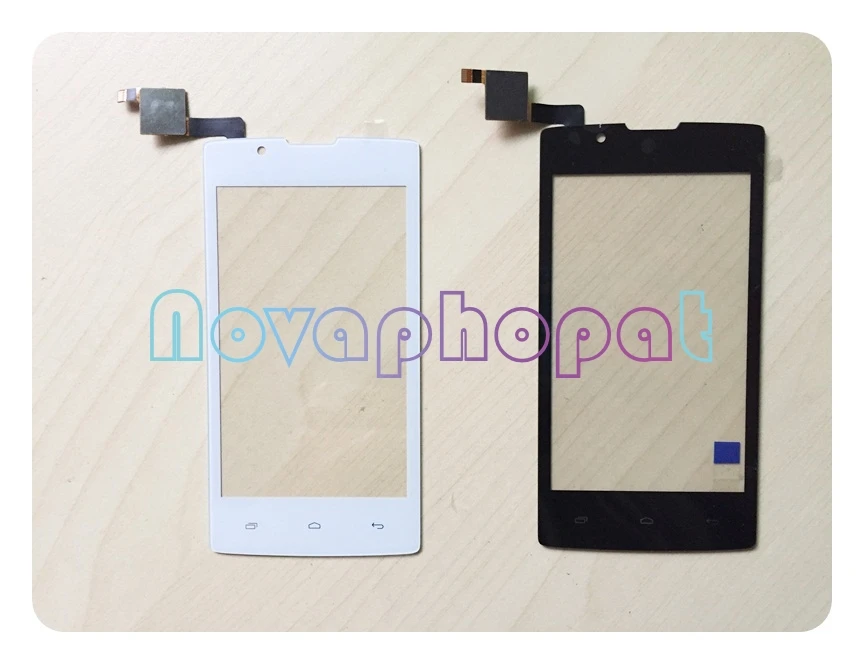 

Novaphopat On Sale Black/White Touchscreen For Fly FS401 Stratus 1 FS 401 Touch Screen Digitizer Sensor Panel Screen Replacement