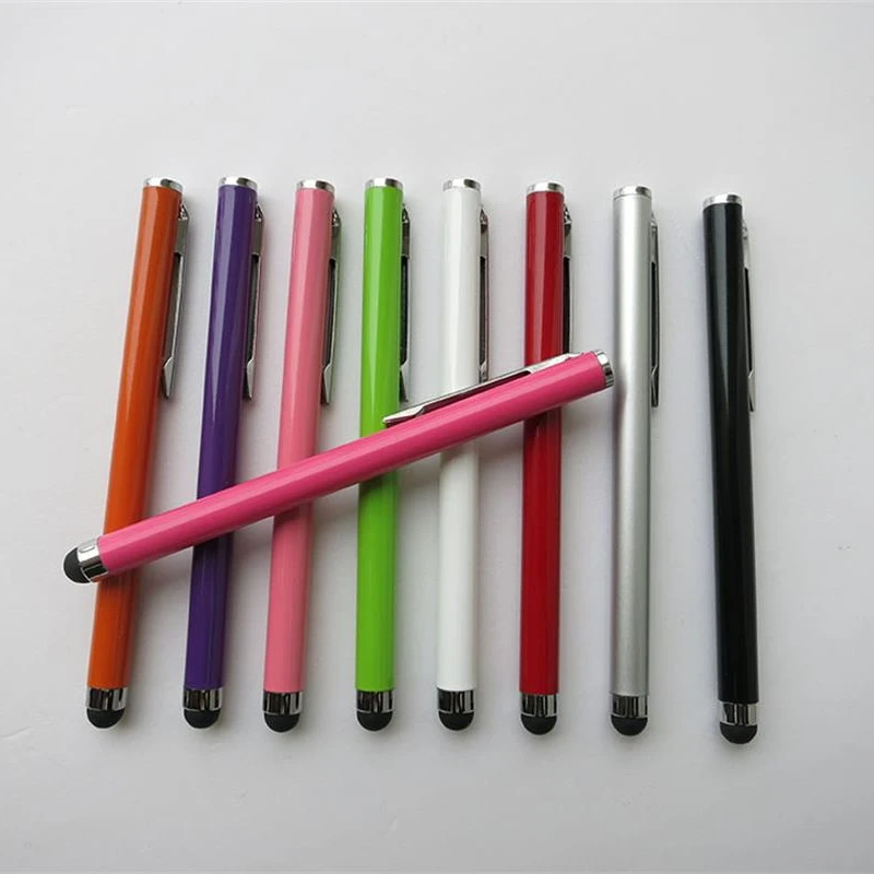 

Универсальный новый подарок цветной емкостный сенсорный экран ручка-стилус 500 шт.