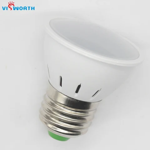 (6 шт.) Светодиодные лампы VisWorth E27 2-12Вт тёплый/холодный белый свет