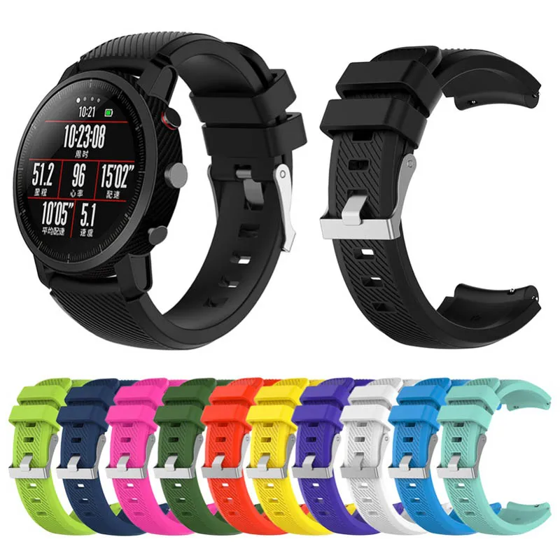 Новый силиконовый регулируемый ремешок для часов быстросъемный AMAZFIT Watch 2/2S DOM668 |