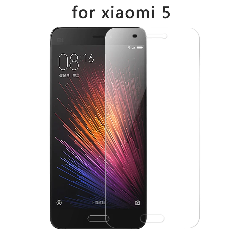 Защитная пленка для экрана Xiaomi Mi5 из закаленного стекла 2.5D Xiomi HD прозрачная Pro Prime 5