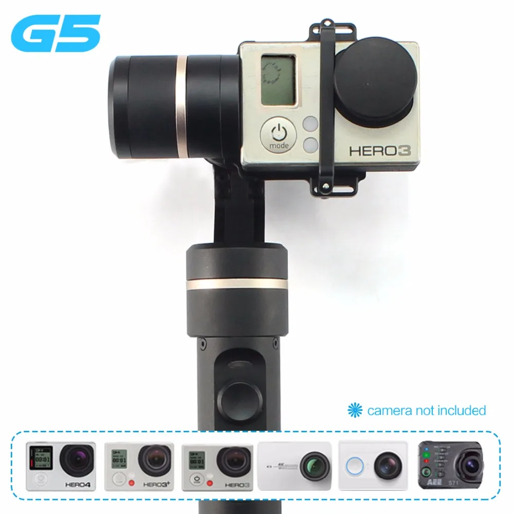 FeiyuTech Feiyu G5 брызг 3 оси ручной карданный для GoPro HERO 6 5 4 + Xiaomi yi k SJ Экшн камера AEE