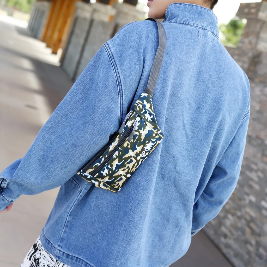 Мужская и женская сумка унисекс водонепроницаемая функциональная камуфляжная