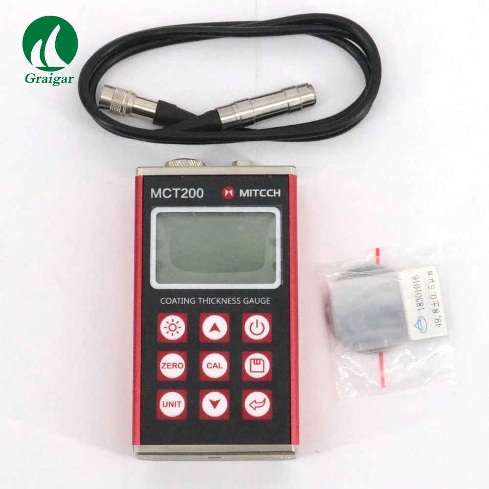 Магнитный индукционный измеритель толщины покрытия краски MCT200 | Инструменты