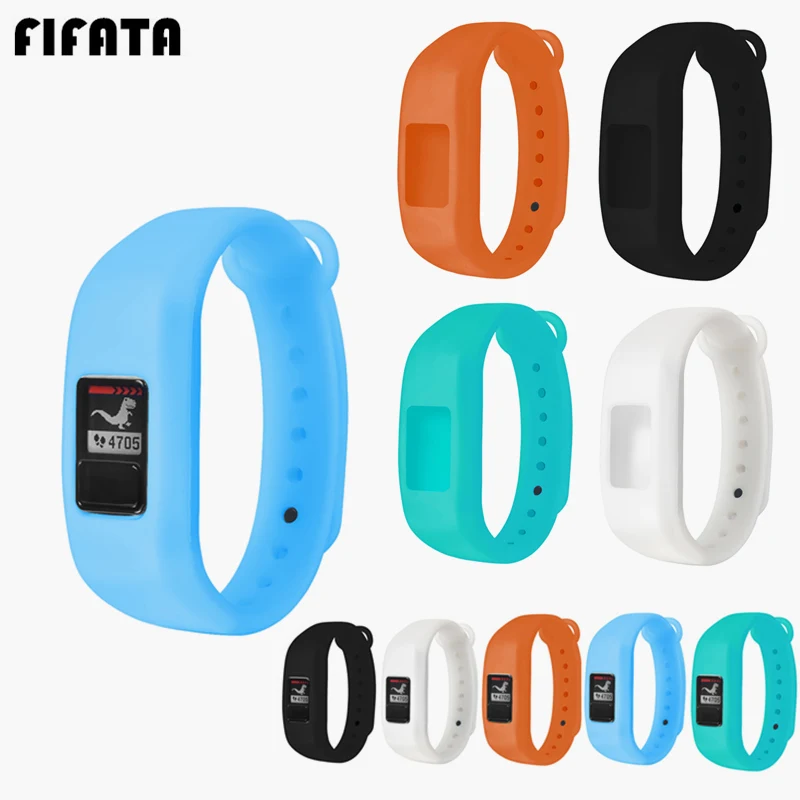 FIFATA для Garmin Vivofit 3/JR мягкий силиконовый ремешок наручных часов Stra сменный Браслет