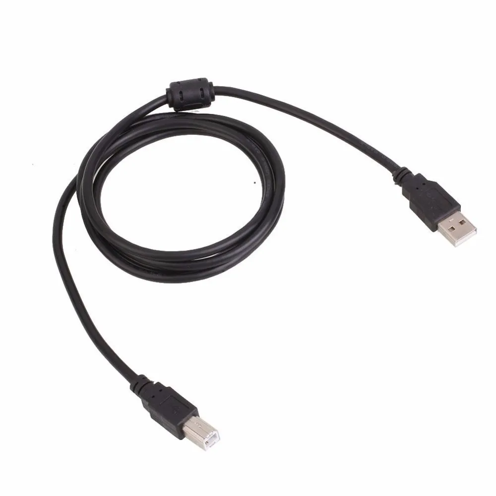 Высокоскоростной 1 4 м USB2.0 A до B квадратный рот принтеры сканер кабель канал