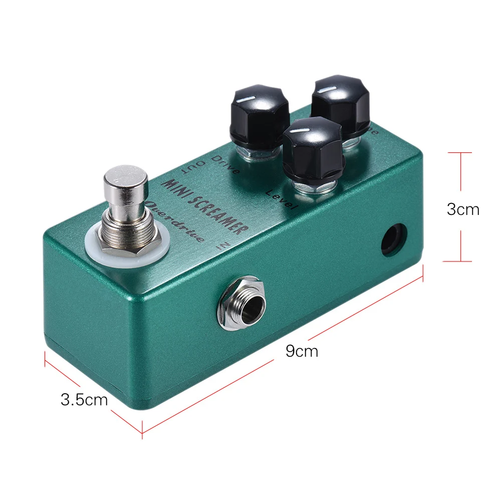 Soach высокого качества Tube Overdrive буфера Booster Электрогитары эффект педаль мини-один