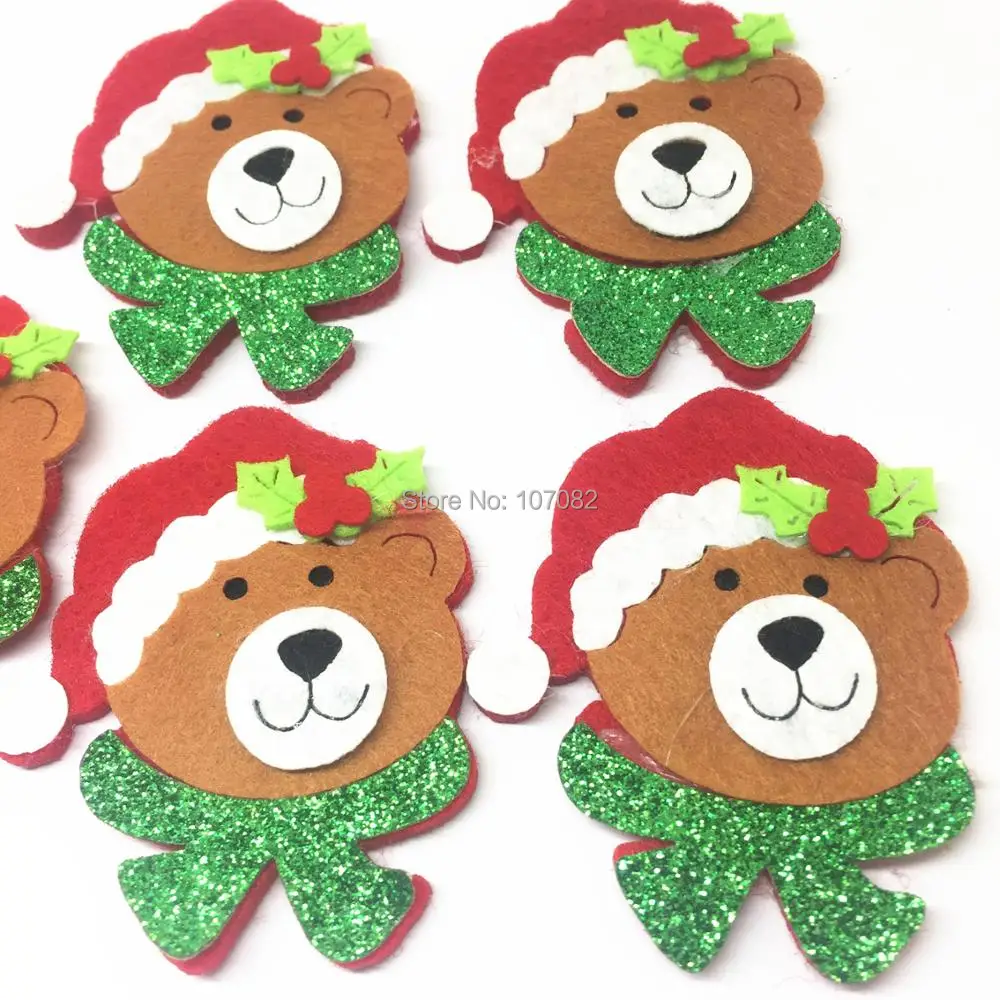 50 шт. фетровая ткань 55x65 мм|scrapbooking craft|scrapbooking ornamentscrapbooking christmas ornaments |