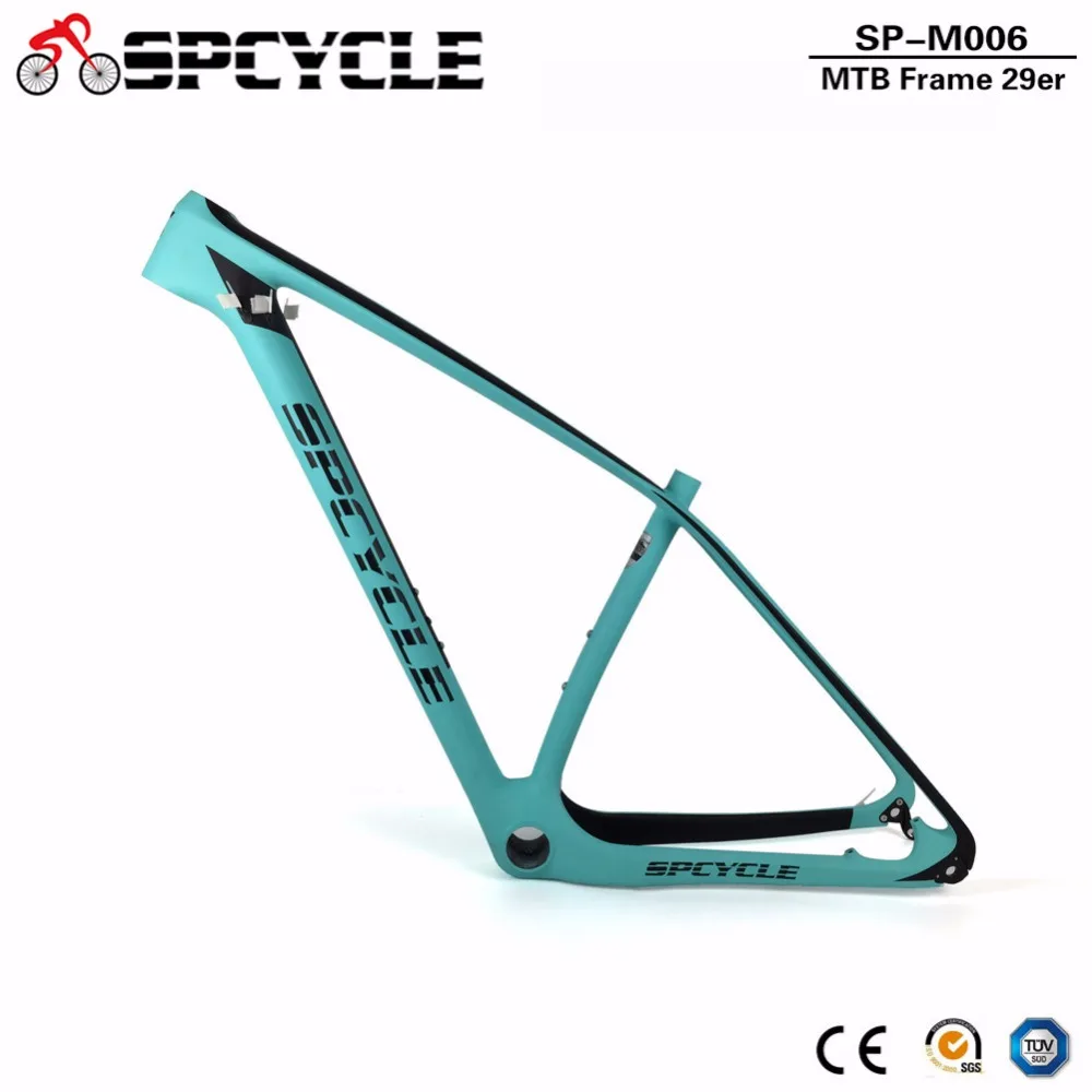 Spcycle MTB горный велосипед карбоновые рамы, 27,5 er 29er 650B MTB карбоновые рамы, совместимые 142*12 мм или 135*9 мм PF30