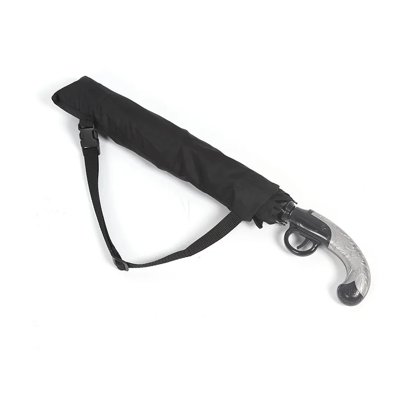 Полностью автоматический три складной зонт креативный дождевой